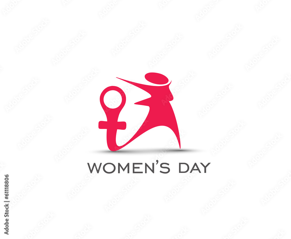Happy Women's Day Design Element. Happy Women's Day Design Element.
