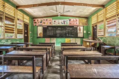 Classroom in Ghana, West Africa