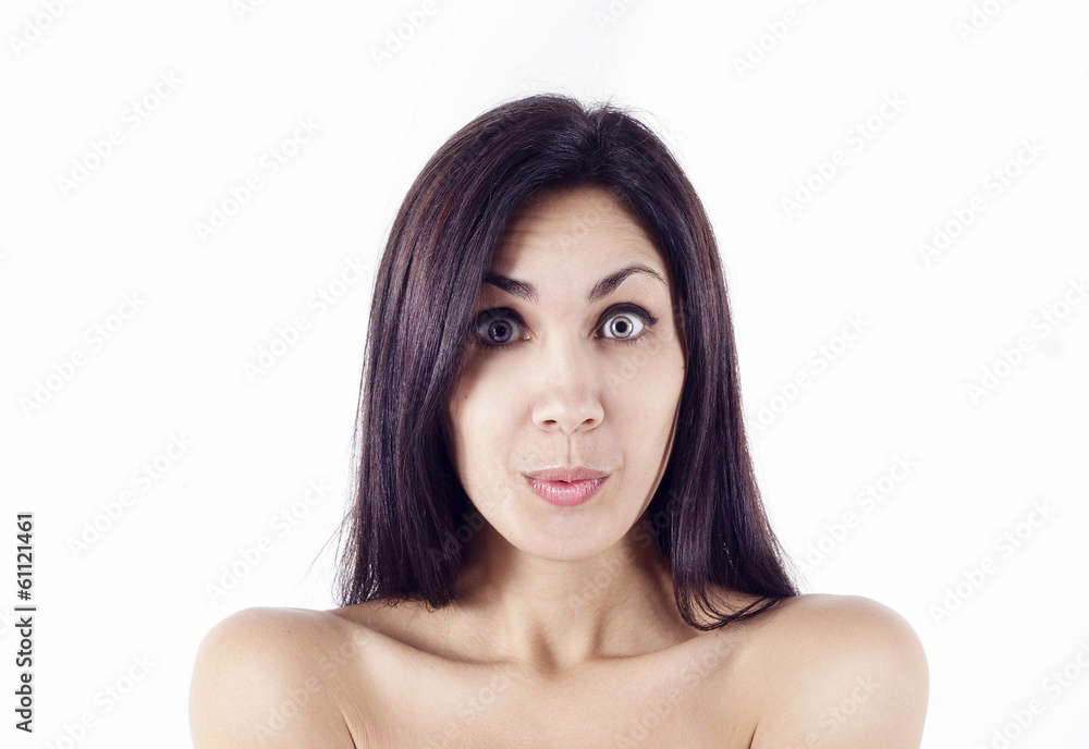 Portrait of young beautiful woman Portrait of young beautiful woman