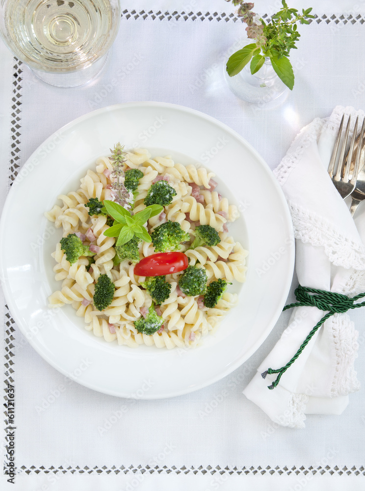pasta mit Brokkoli pasta mit Brokkoli