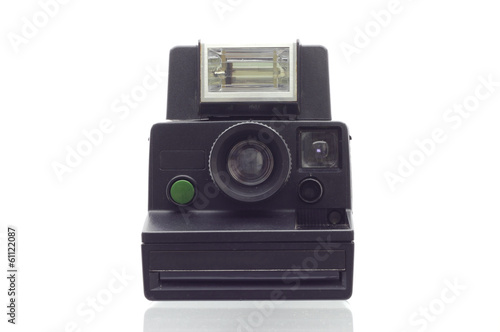 instant camera isolated on white background