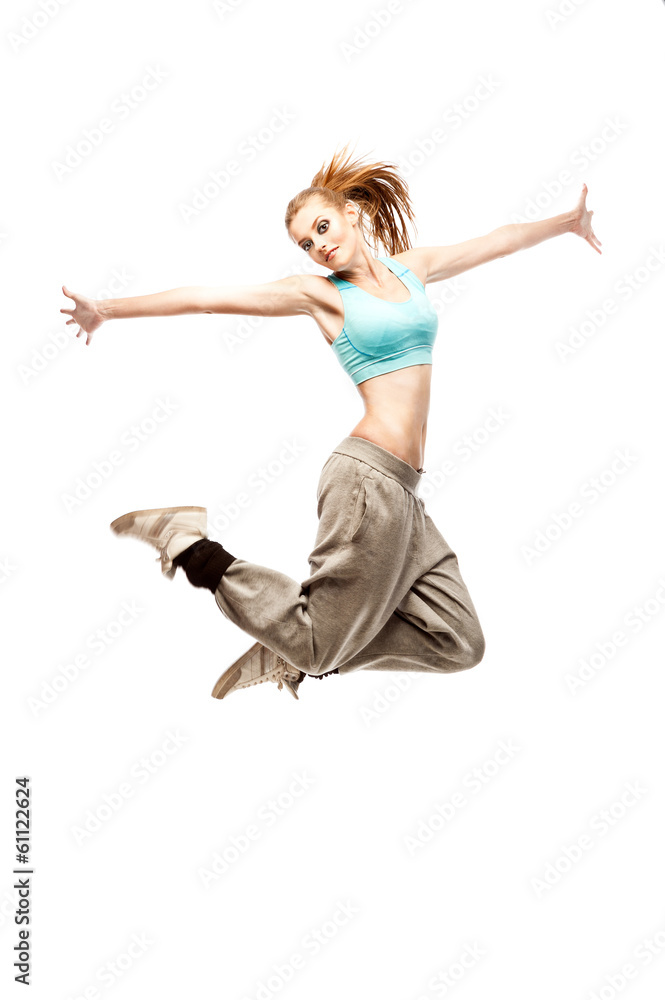 girl hip-hop dancer girl hip-hop dancer