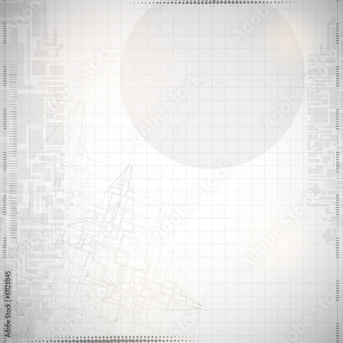 Abstract technology background