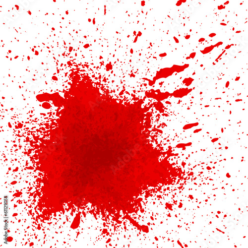 Abstract background with colorful ink splashes