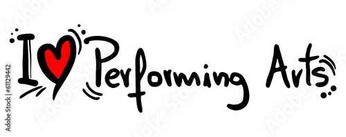 Performing art love
