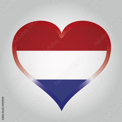 Free Download heart and flag - GFXLoad