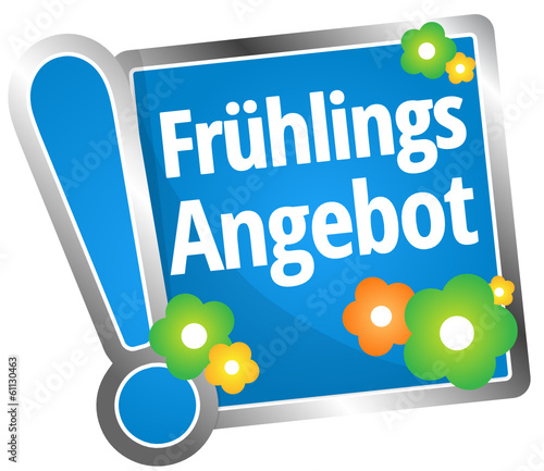 Frühlingsangebot