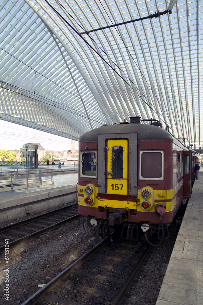 Obraz premium This train is just arrived