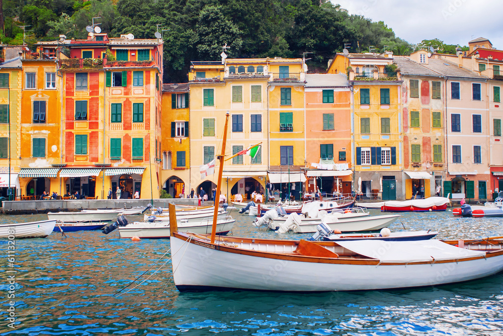 View of Portofino, Italy