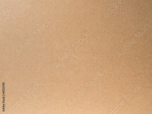 Empty Cardboard as Background