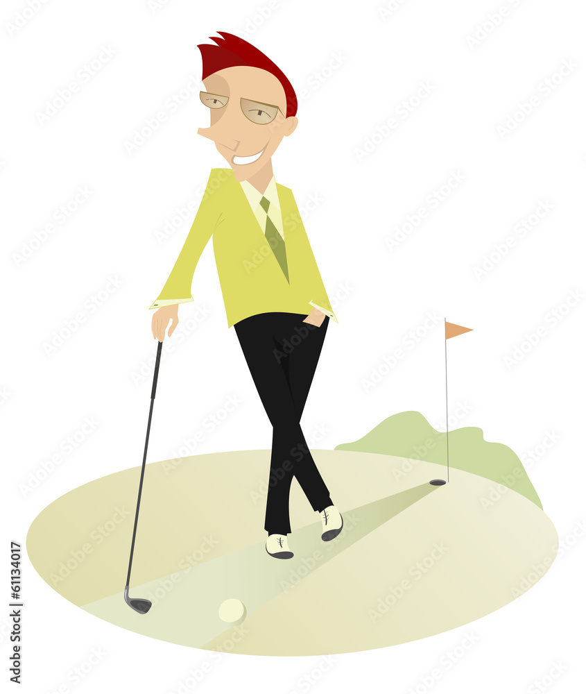 Good day for playing golf Good day for playing golf