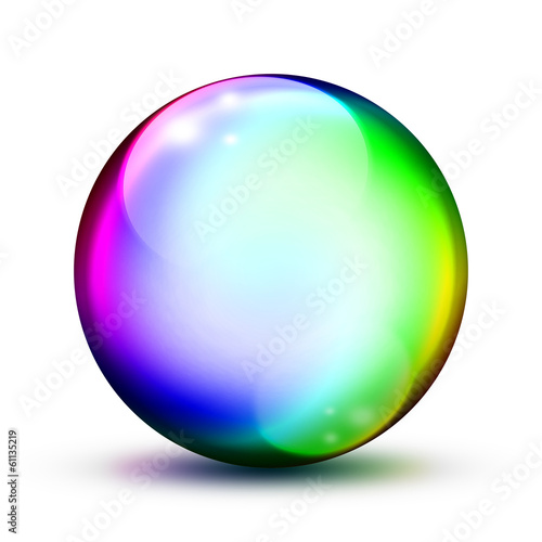 Kugel, Sphere, Rainbow