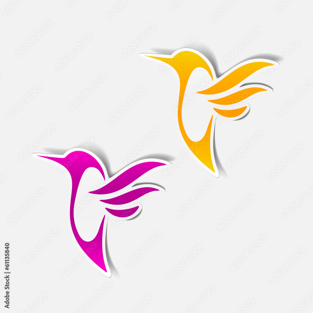 Naklejka premium hummingbird sticker