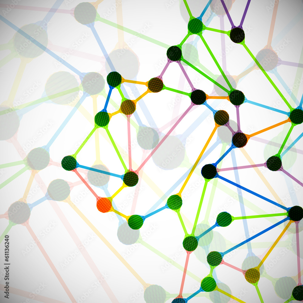 molecular structure, abstract background molecular structure, abstract background