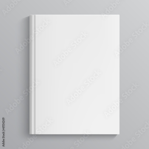 Blank book cover