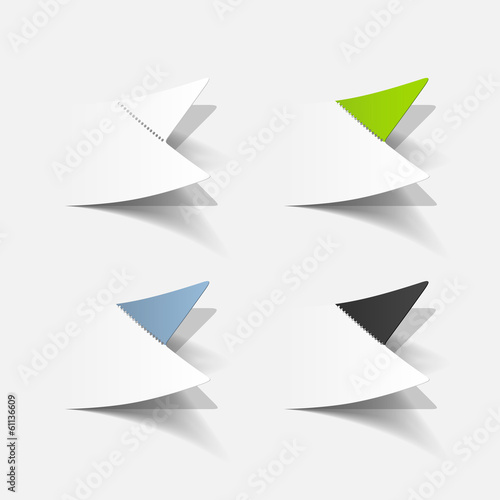 realistic design element
