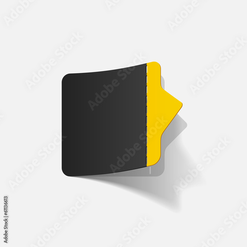 realistic design element