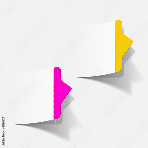 realistic design element