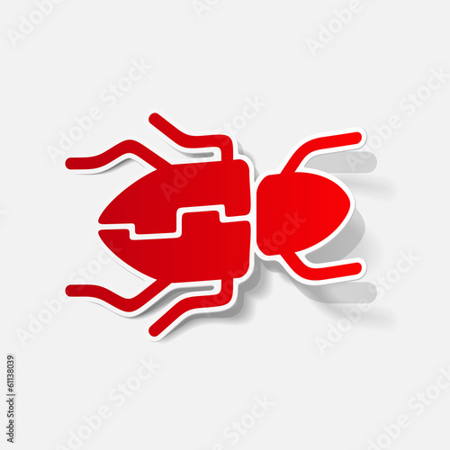 realistic design element: beetle