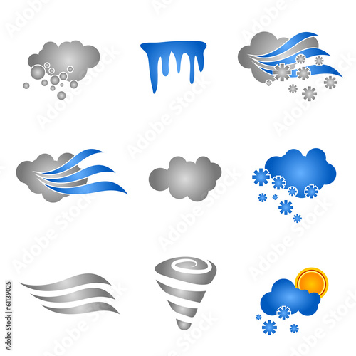 Weather icon set