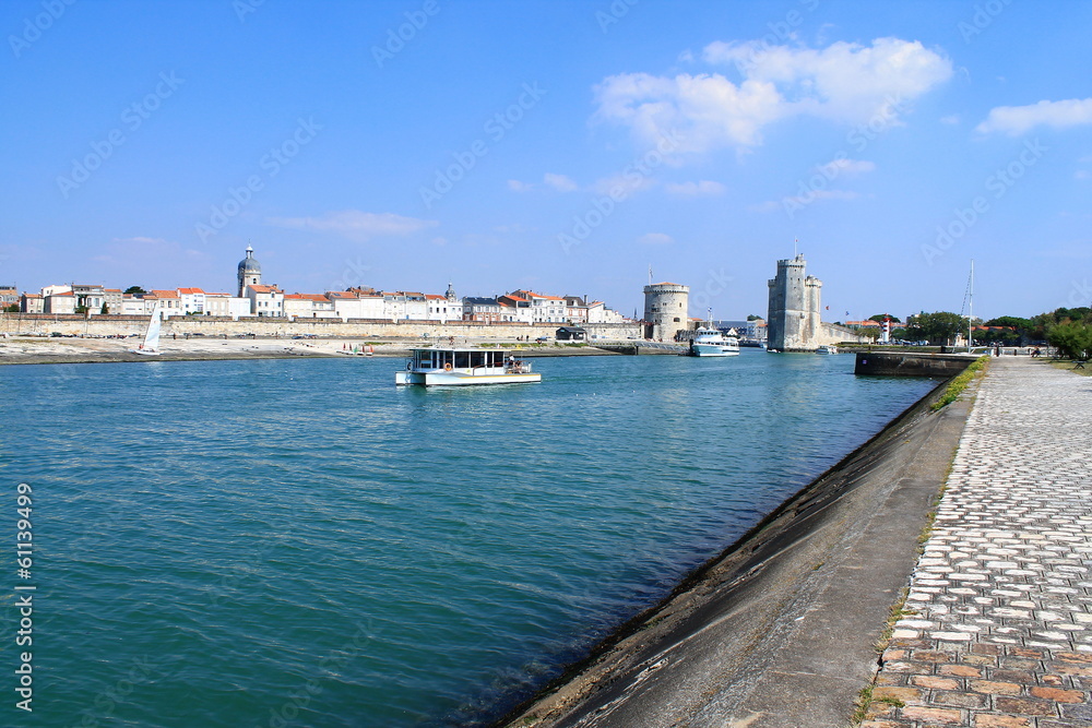 Promenade sur les quais de la Rochelle