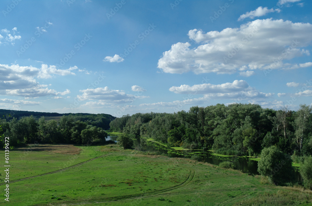 View on the river , View on the river ,