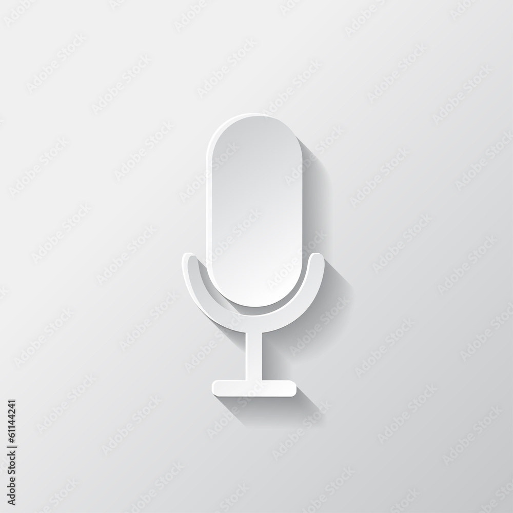 Microphone icon. Sound recording Microphone icon. Sound recording