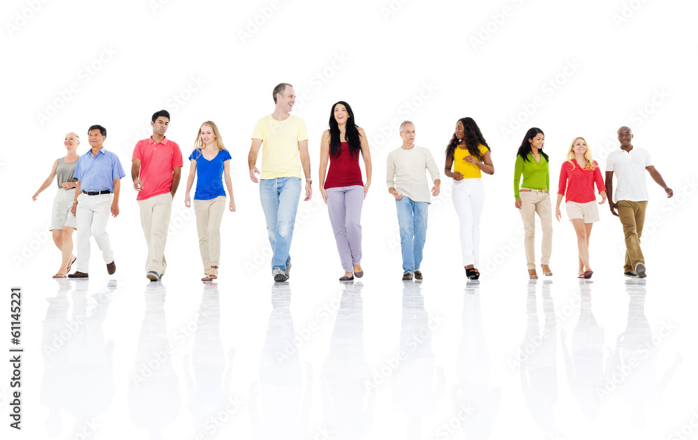 Large Group of People Large Group of People