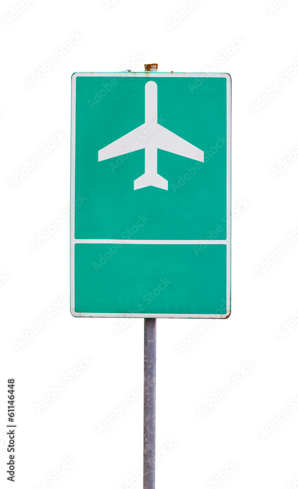 Airport sign