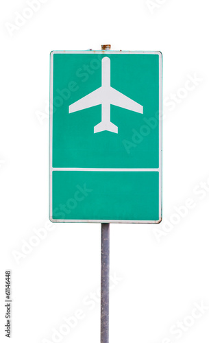 Airport sign
