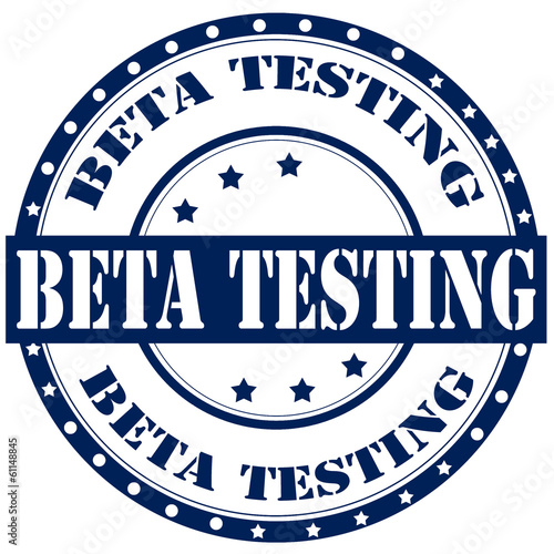 Beta Testing-label