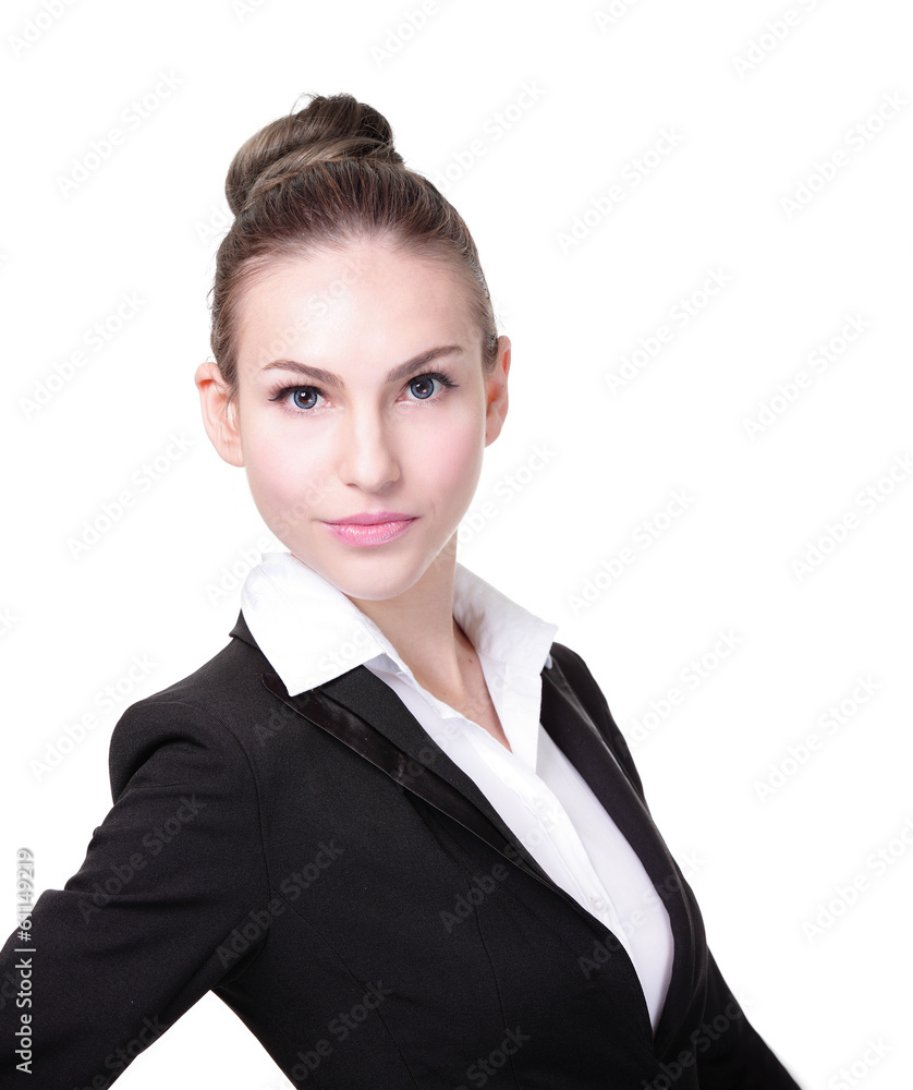 happy young business woman happy young business woman
