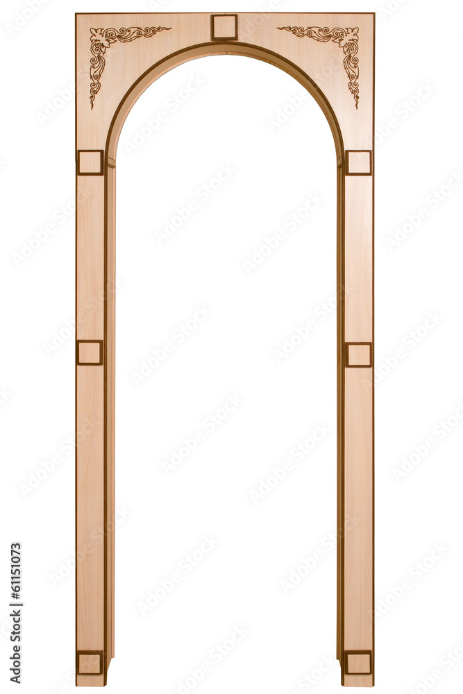 wooden arch wooden arch