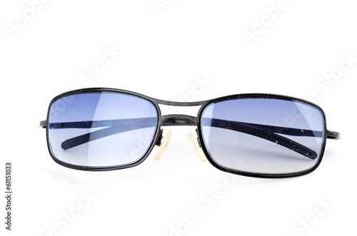 Sunglasses isolated white background