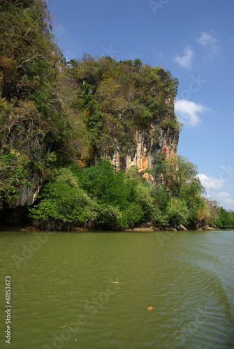 Kanaab Nam Cliffs in Krabi, Thailand photo