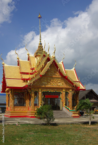 Building in the temple Wat Ta Khun, Thailand © Natalia Sidorova