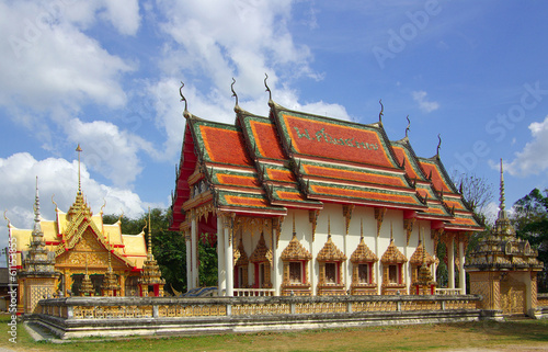 Temple Wat Ta Khun, Thailand