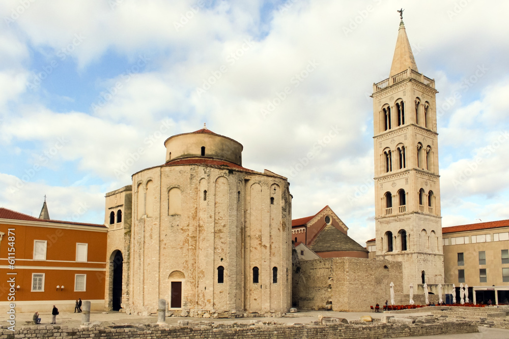 St. Donat’s Church, Zadar, Croatia.