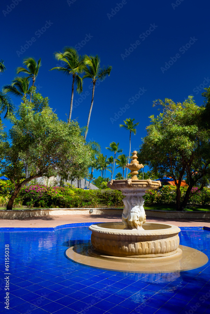 Art Luxury tropical hotel resort