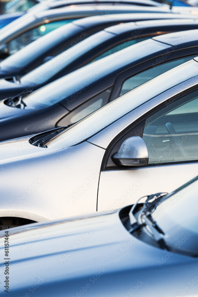 Autos hintereinander Autos hintereinander
