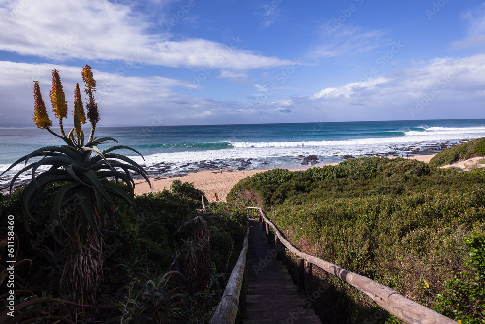 Obraz premium Jeffreys Bay Waves Landscape
