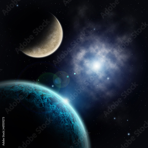 View on extrasolar planets and star dust