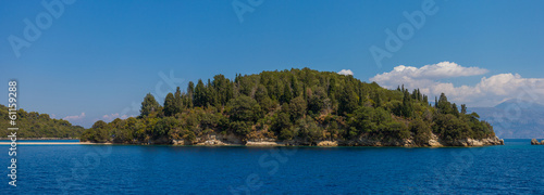 The Scorpios island in Nidri Lefkada