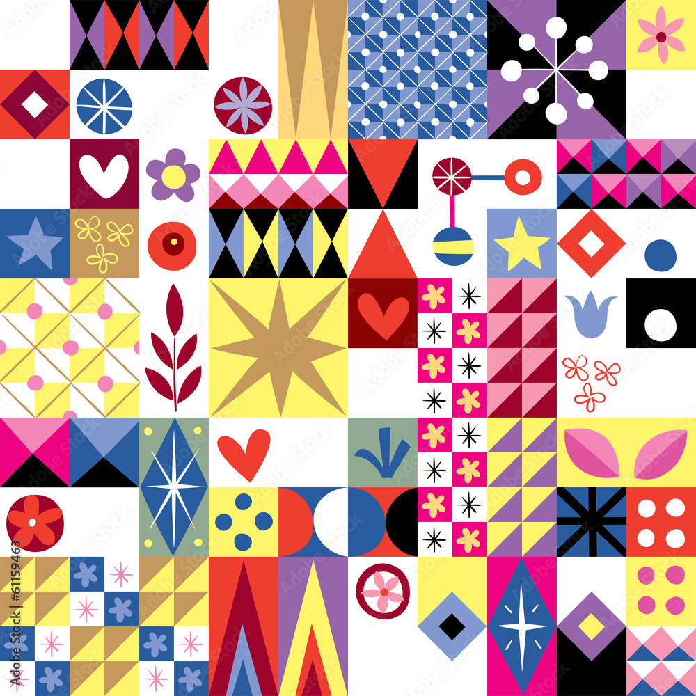 Obraz premium Abstract art pattern
