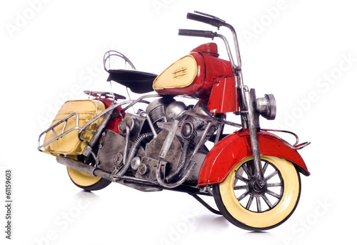 Model of a motorbike