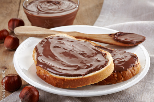 Obraz na płótnie Chocolate cream