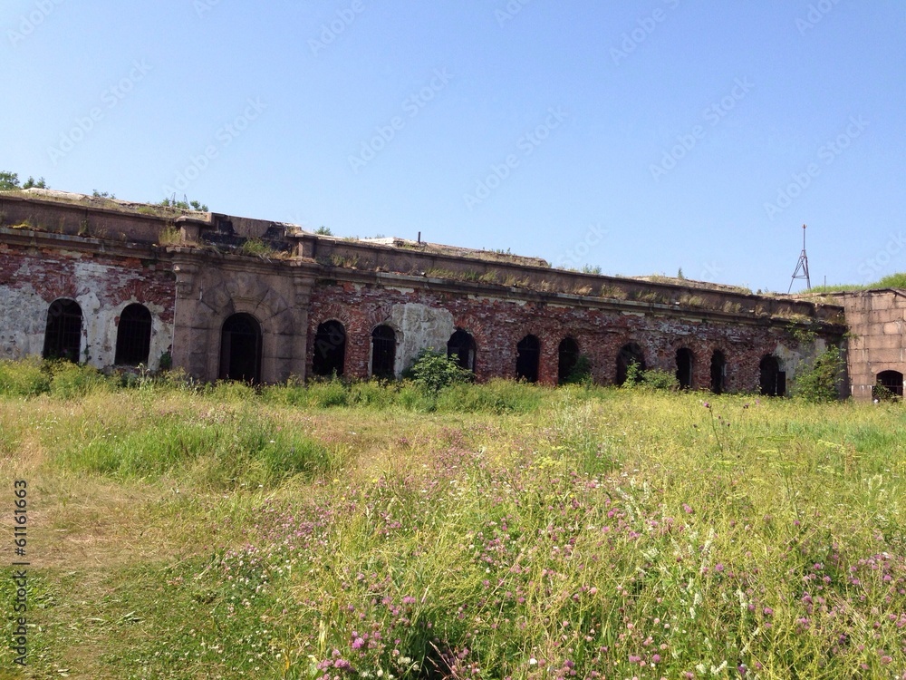 abandoned fort 