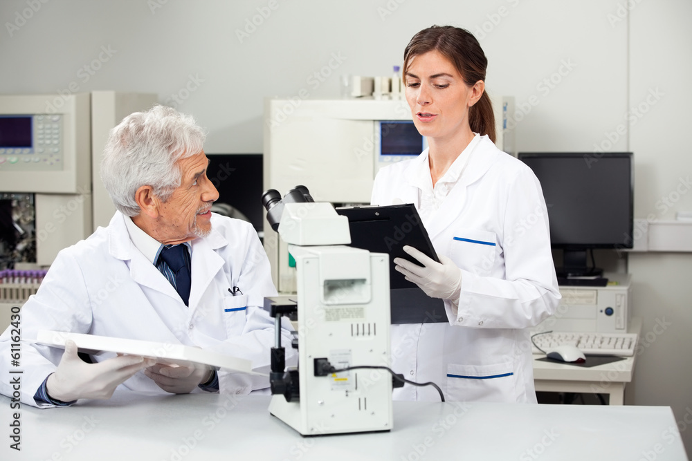 Scientists Working In Medical Laboratory Scientists Working In Medical Laboratory