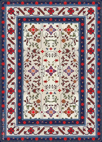 Abstract Carpet Design