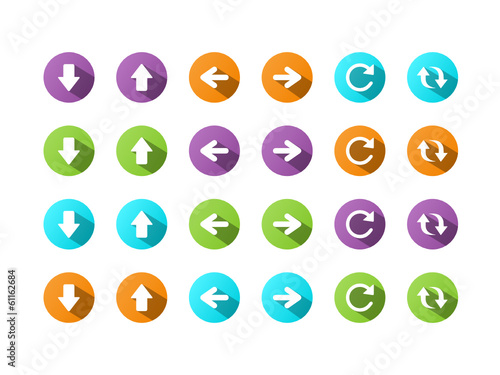 ARROW Buttons (arrows next back continue refresh update replay)